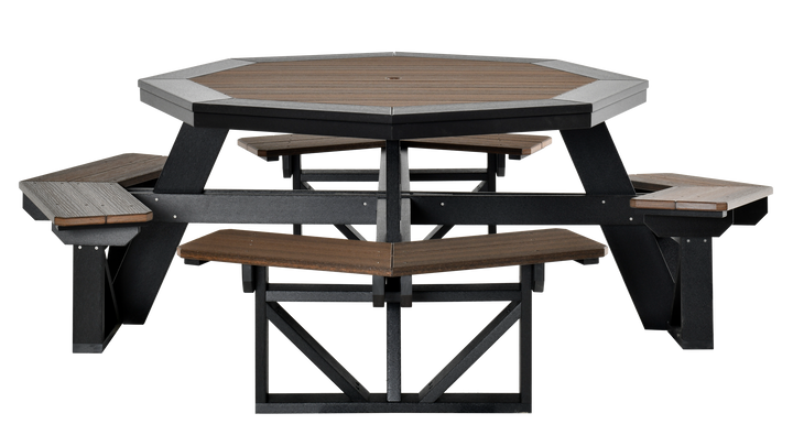 QW Amish Adirondack Octagon Table