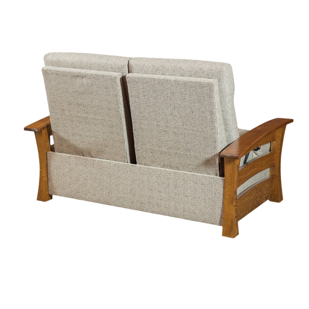 QW Amish Barrington Reclining Loveseat
