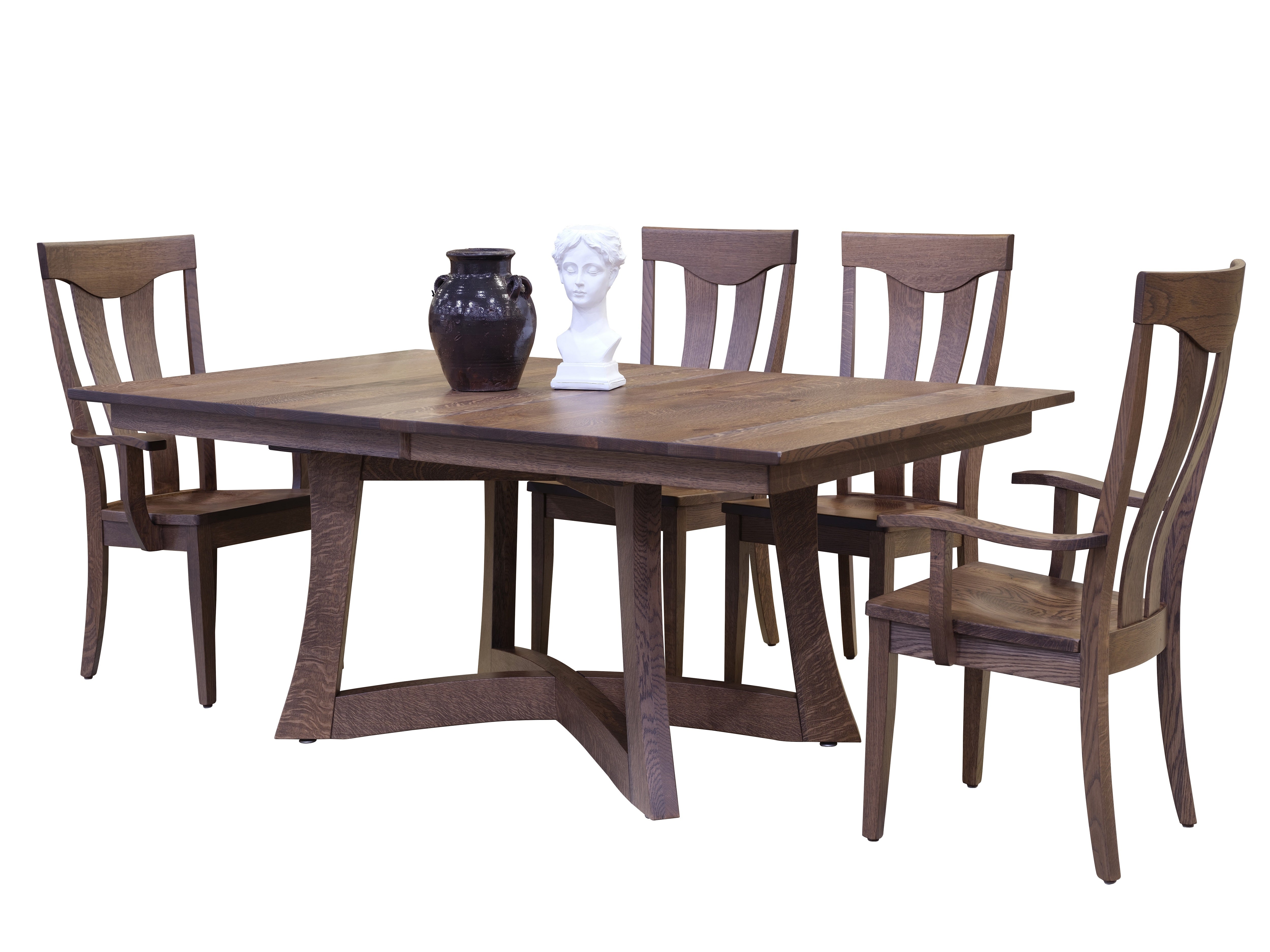 QW Amish Belmont 7pc Set Quality Woods Furniture