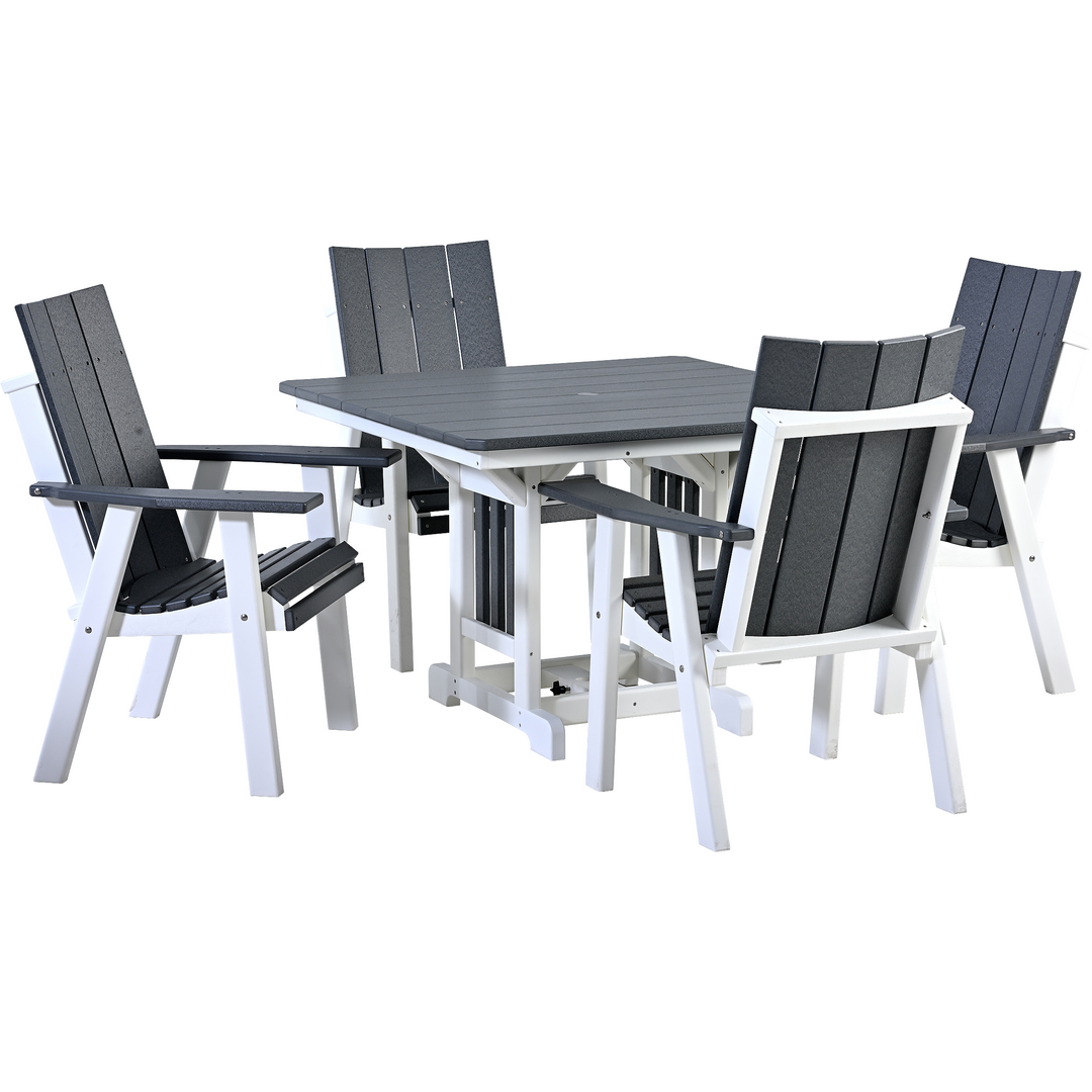 QW Amish Contempo 5pc Dining Set