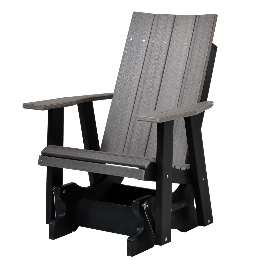 QW Amish Contempo Adirondack Glider