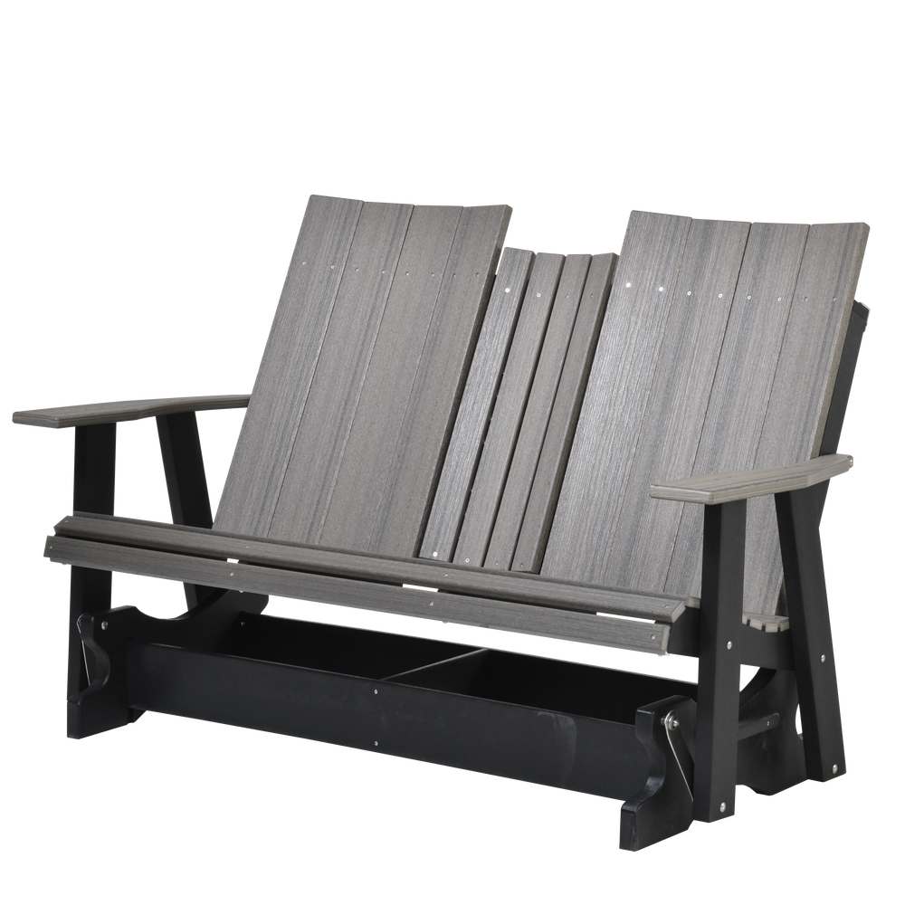 QW Amish Contempo Adirondack Triple Glider