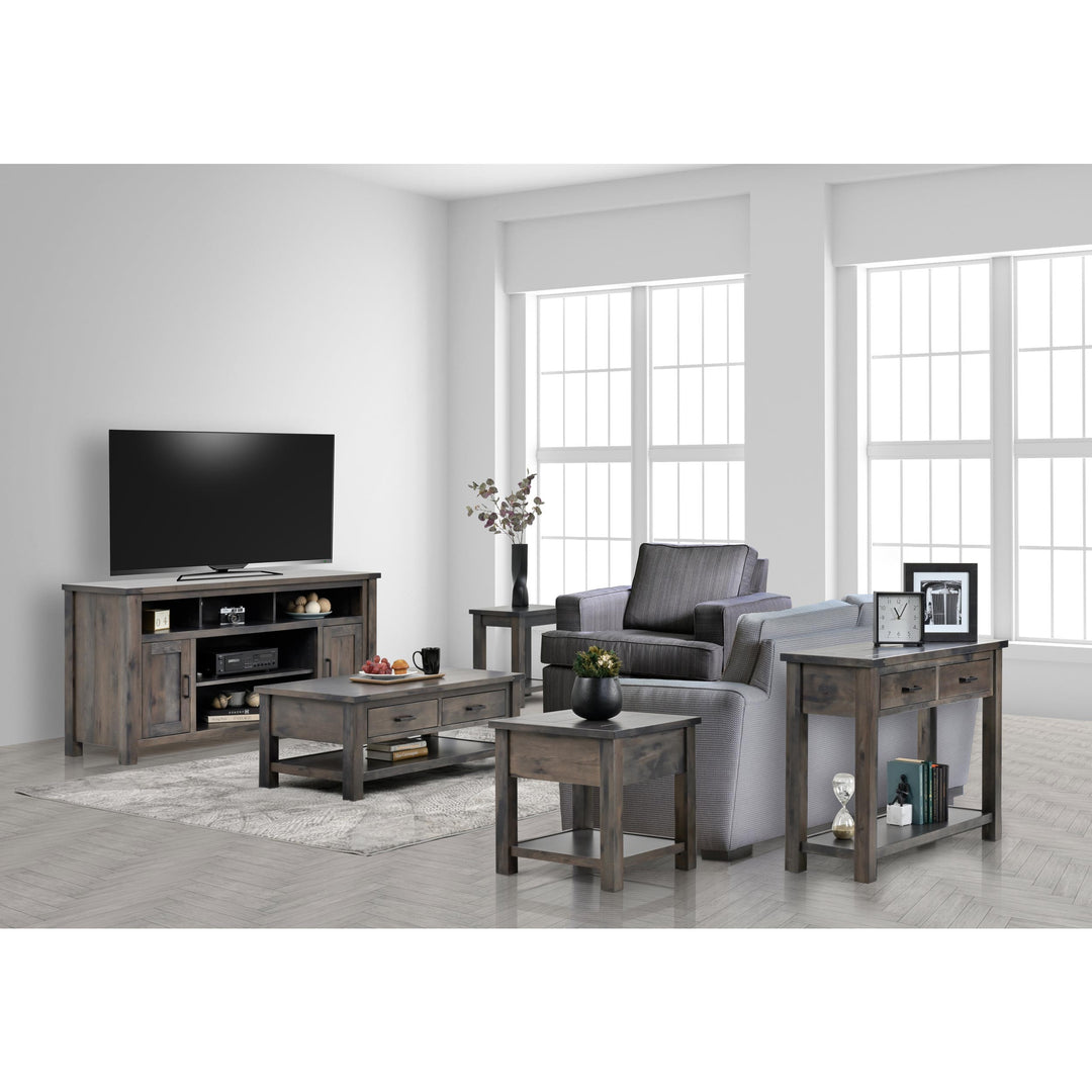 QW Amish Franklin End Table