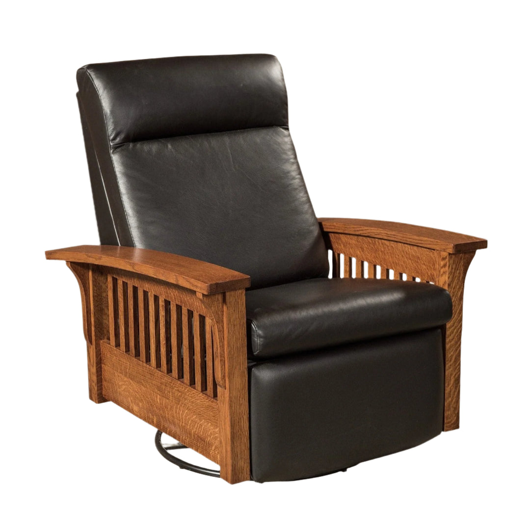 QW Amish Hoosier Swivel Glider Recliner