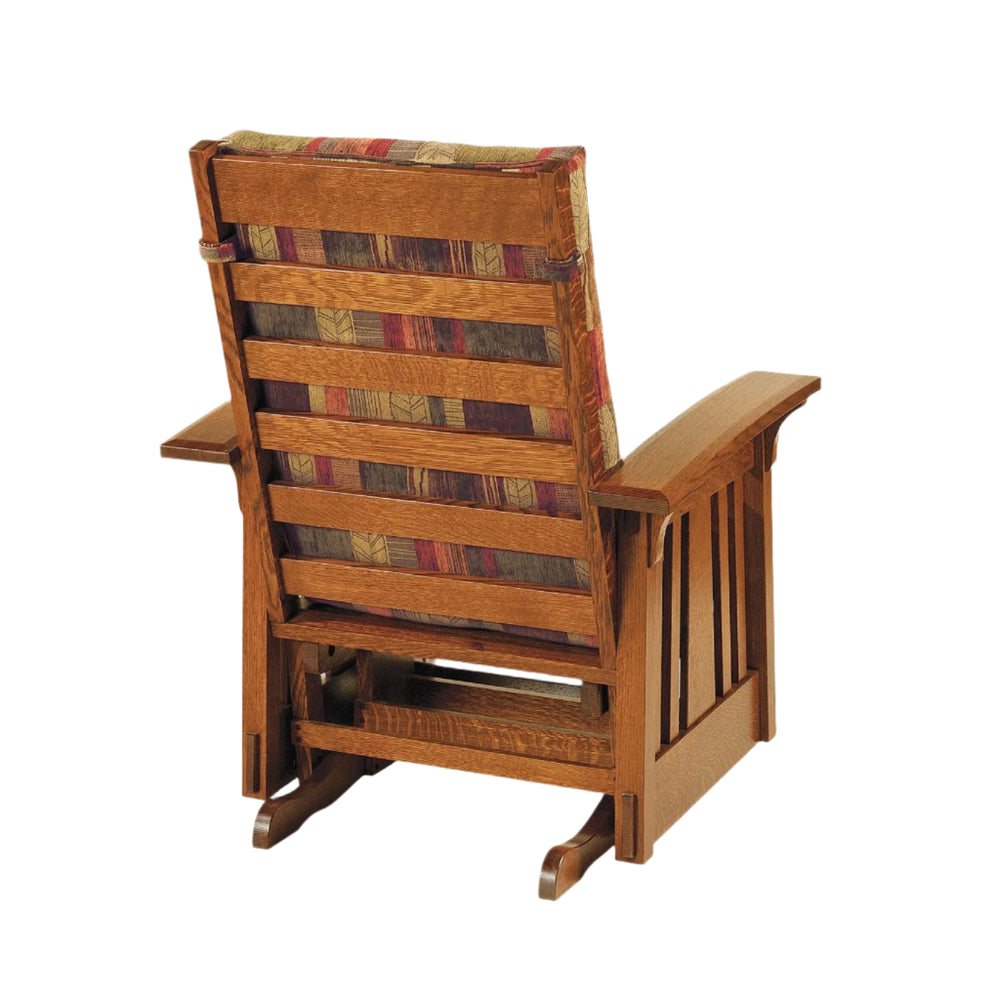 QW Amish McCoy Glider and Ottoman