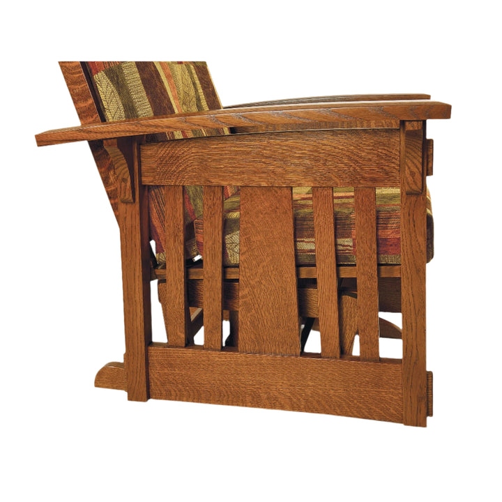 QW Amish McCoy Glider and Ottoman