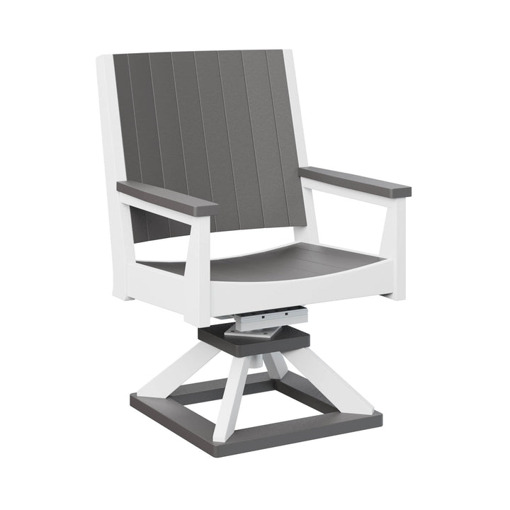 Berlin Gardens Mayhew Chat Swivel Rocker Dining Chair
