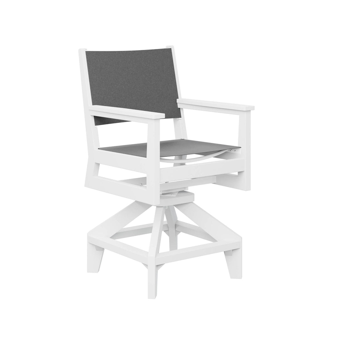 Berlin Gardens Mayhew Sling Counter Swivel Chair