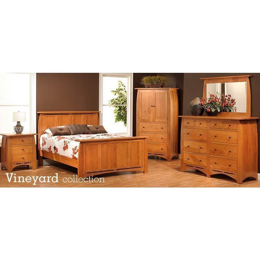 Millcraft Vineyard Panel 6 Drawer Storage Bed