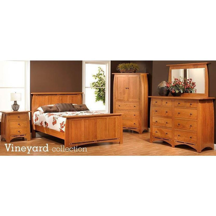 Millcraft Vineyard Panel 6 Drawer Storage Bed