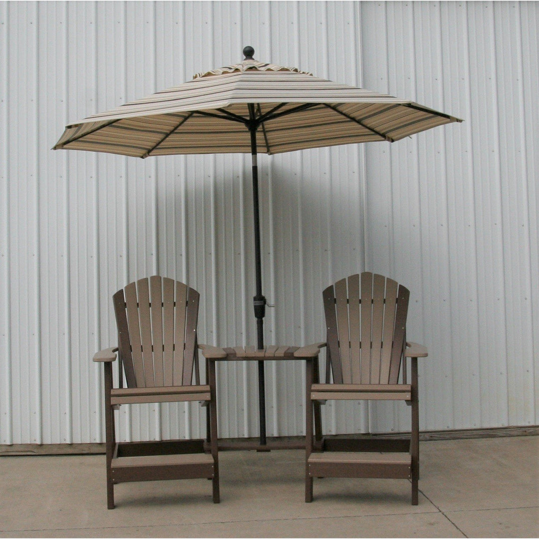 QW Amish Adirondack Balcony Chair