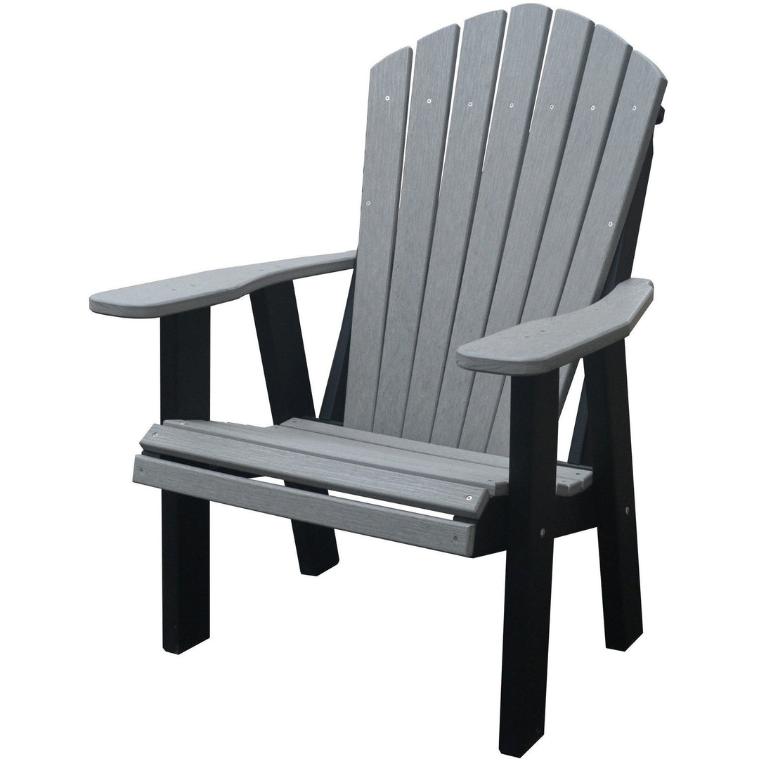 QW Amish Adirondack Chair - Wood Grain Poly LPRL-AHBC2400