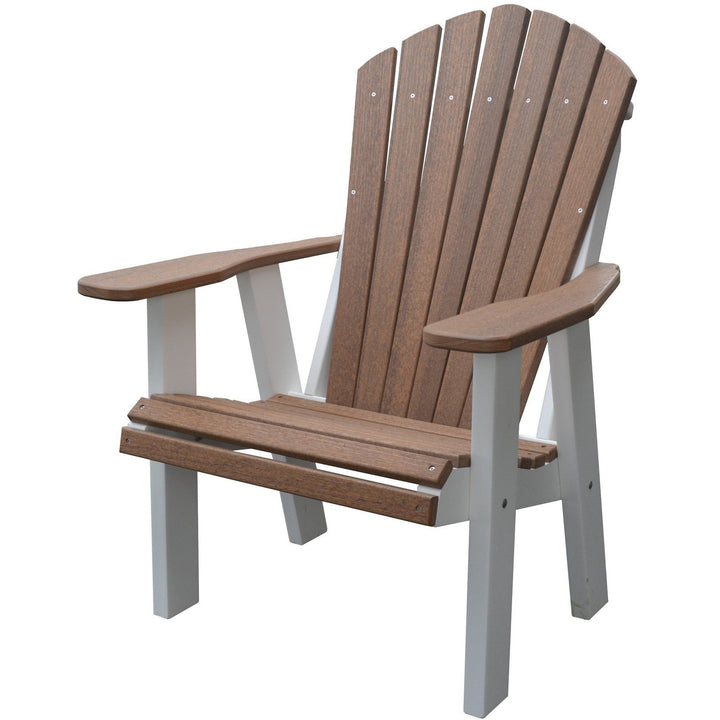 QW Amish Adirondack Chair - Wood Grain Poly LPRL-AHBC2400