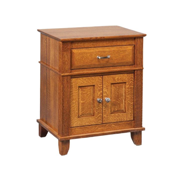 QW Amish Arlington 1 Drawer, 2 Door Nightstand