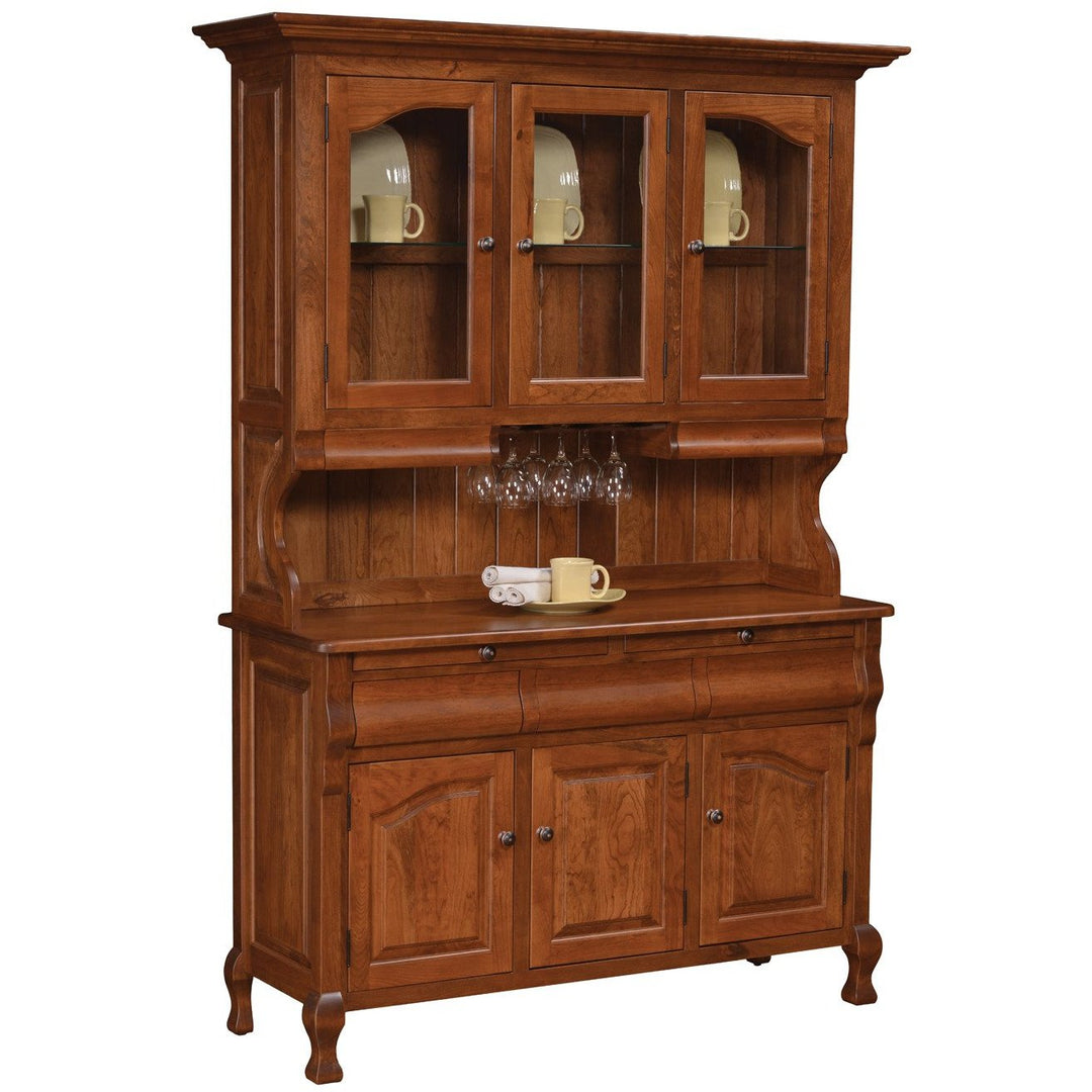 QW Amish Arlington 3 Door Hutch