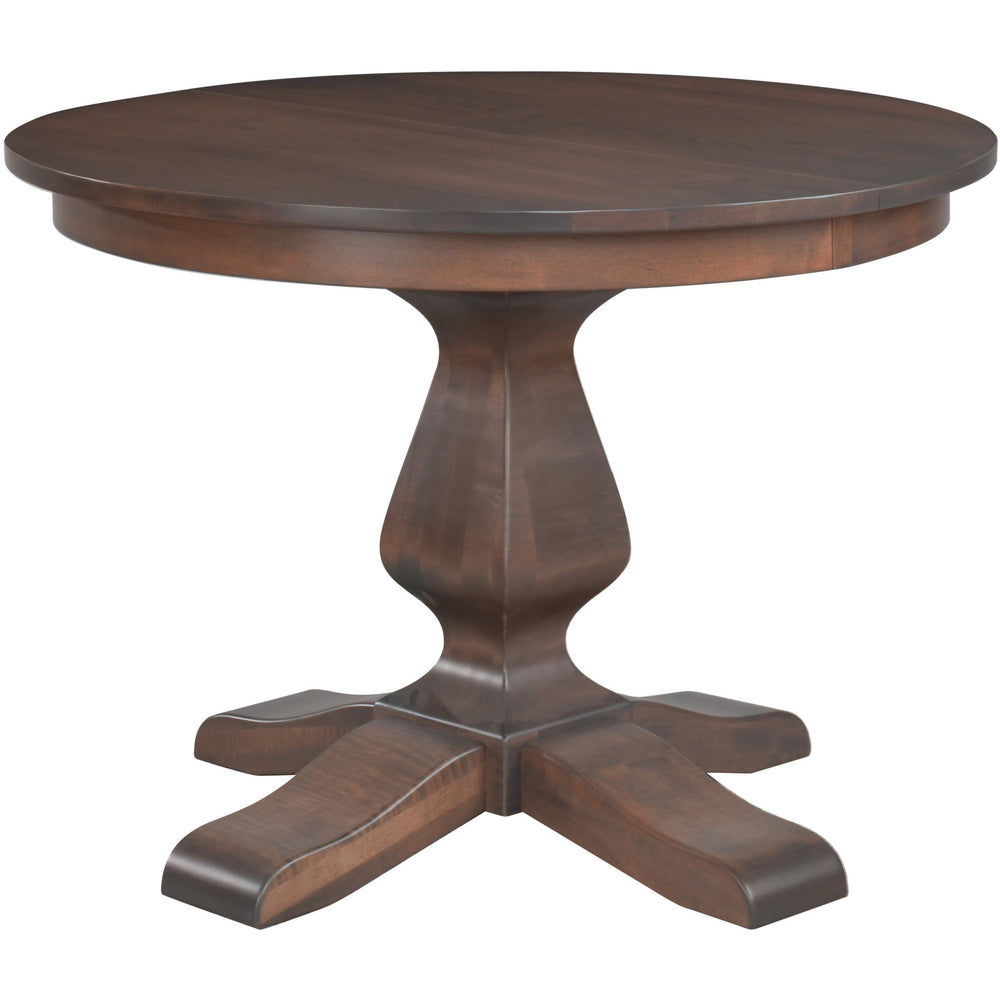 QW Amish Ashley Single Pedestal 5pc Dining Set