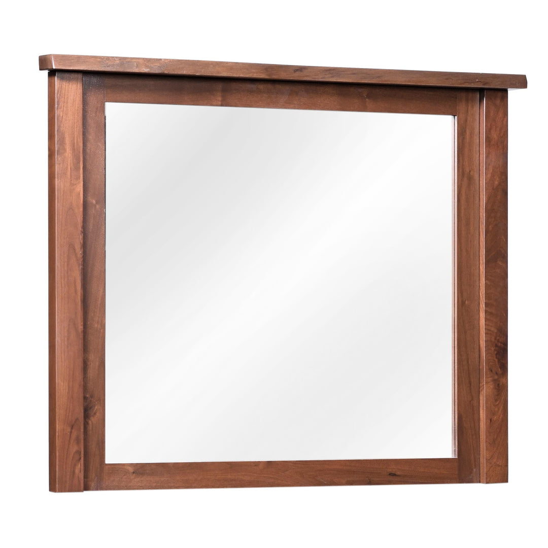 QW Amish Atley Live Edge 5pc Set w/ Storage Bed