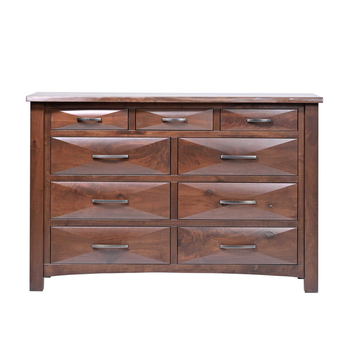 QW Amish Atley Live Edge Dresser w/ Optional Mirror