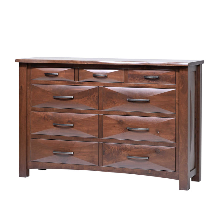 QW Amish Atley Live Edge Dresser w/ Optional Mirror