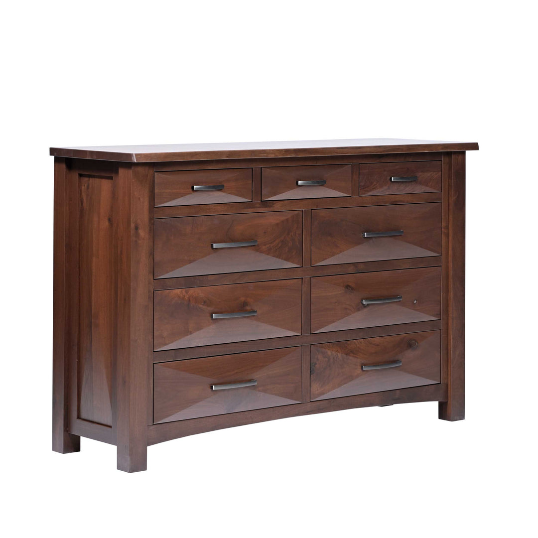QW Amish Atley Live Edge Dresser w/ Optional Mirror