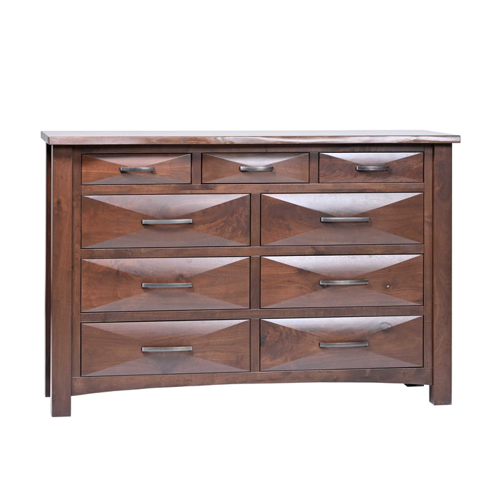 QW Amish Atley Live Edge Dresser w/ Optional Mirror