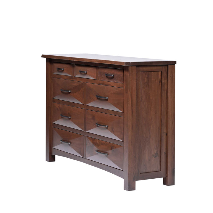 QW Amish Atley Live Edge Dresser w/ Optional Mirror
