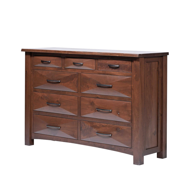 QW Amish Atley Live Edge Dresser w/ Optional Mirror