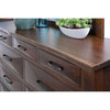 QW Amish Atley Live Edge Dresser w/ Optional Mirror