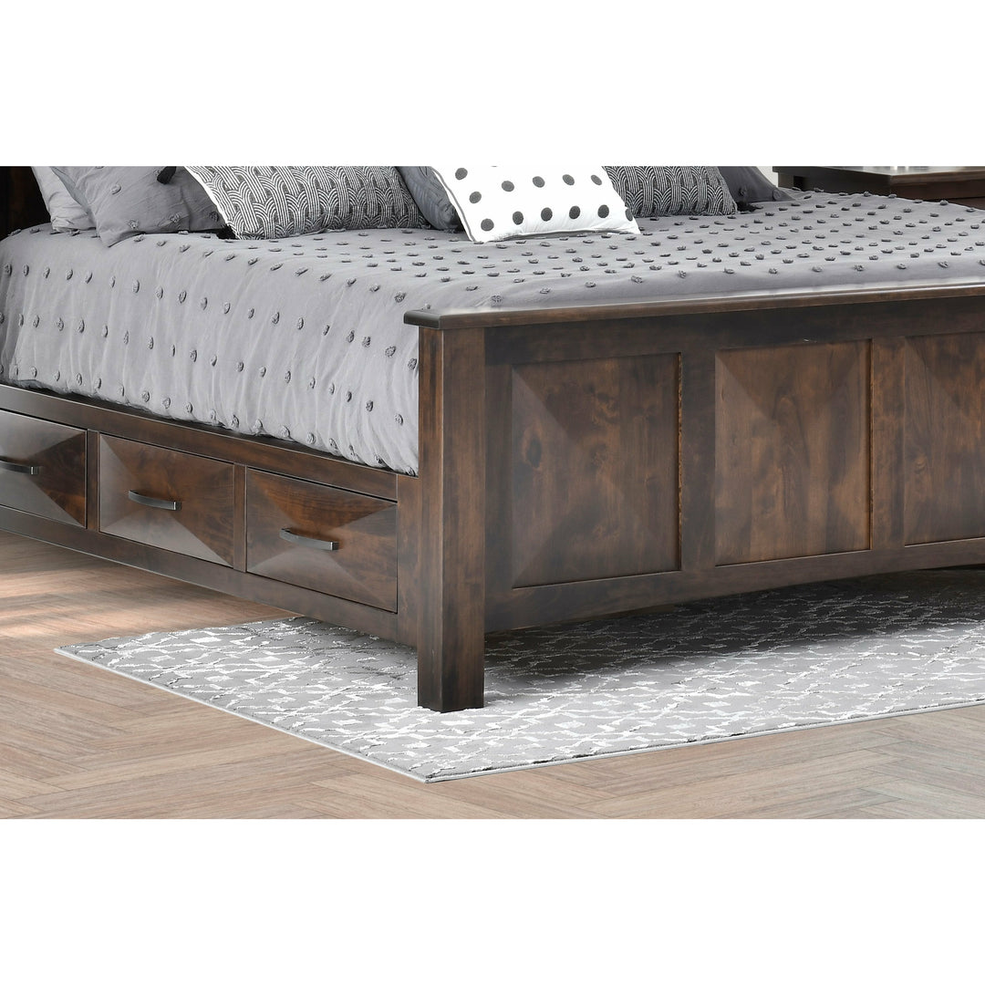 QW Amish Atley Storage Bed