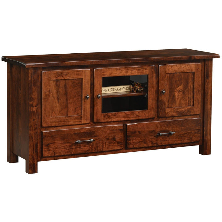 QW Amish Barn Floor 60" TV Stand - 30"H