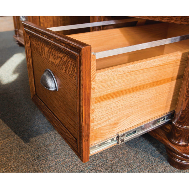 QW Amish Belmont Corner Desk