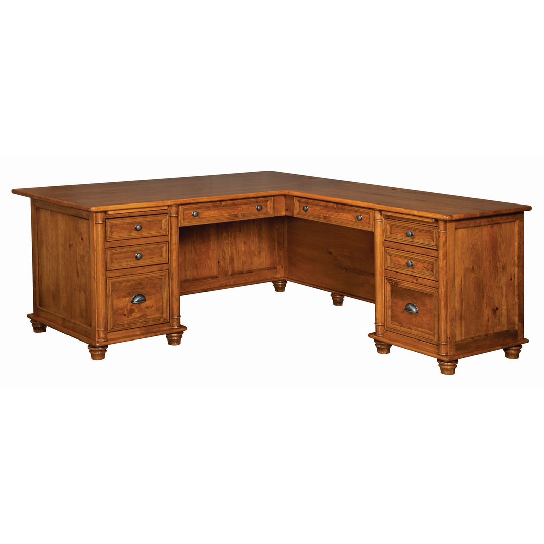 QW Amish Belmont Corner Desk