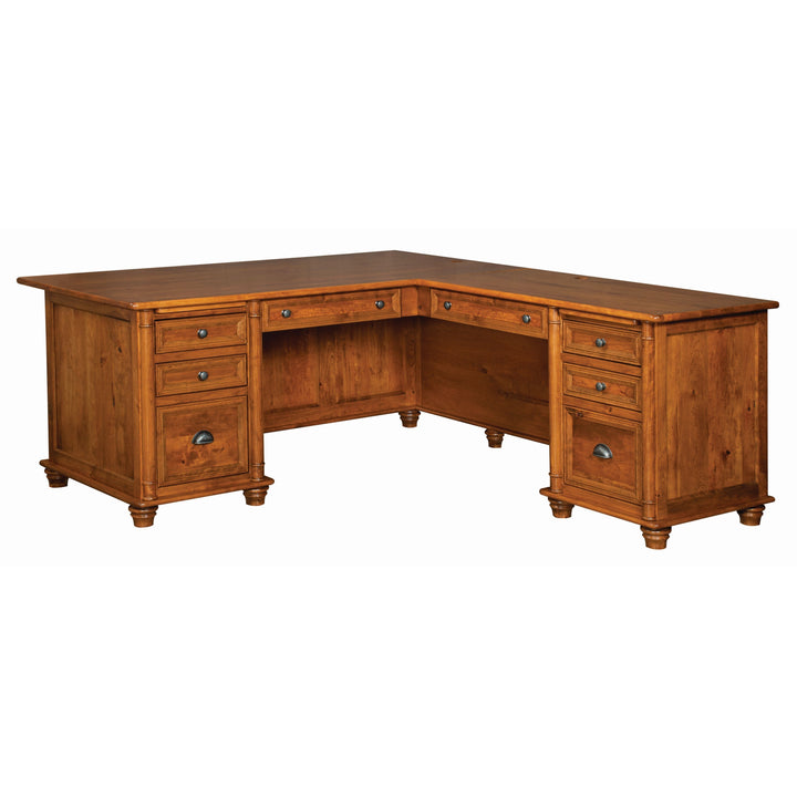 QW Amish Belmont Corner Desk