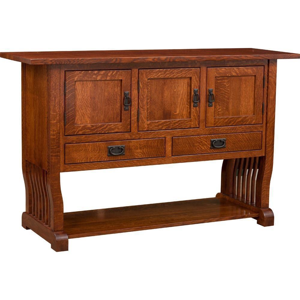 QW Amish Bentwood Server 167A-0115