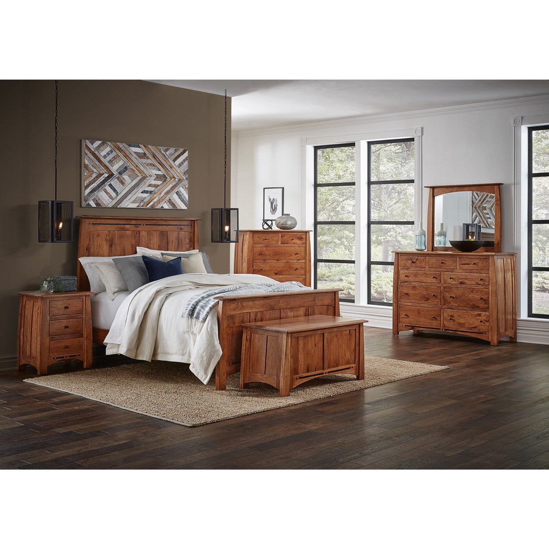 QW Amish Boulder Creek Dresser & Optional Mirror