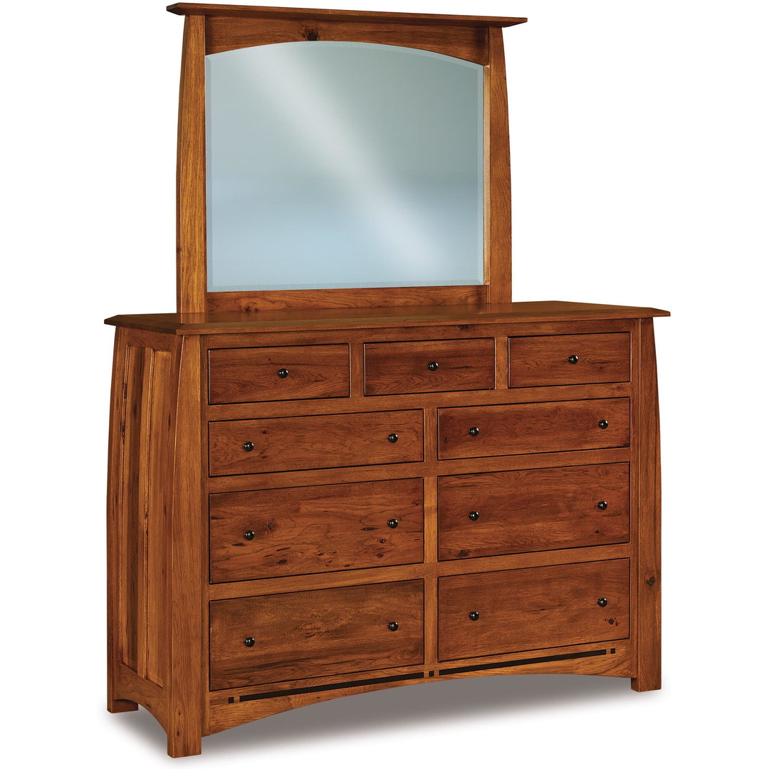 QW Amish Boulder Creek Dresser & Optional Mirror