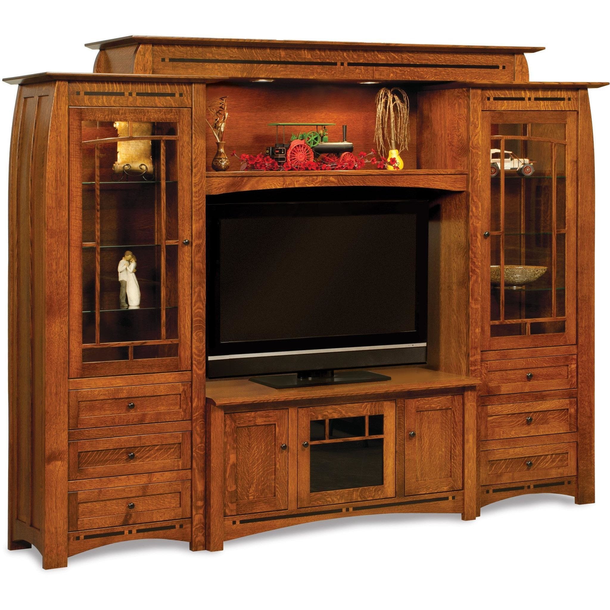 QW Amish Boulder Creek Wall Unit – Quality Woods Furniture