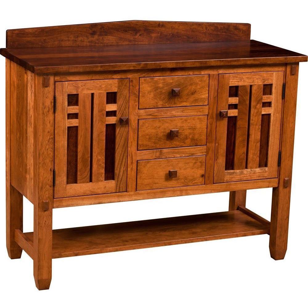 QW Amish Bungalow Sideboard 39'' - 2 Doors 3 Drawers