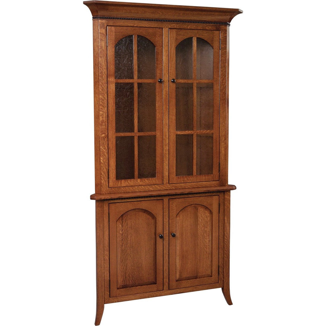 QW Amish Bunker Hill Corner Hutch