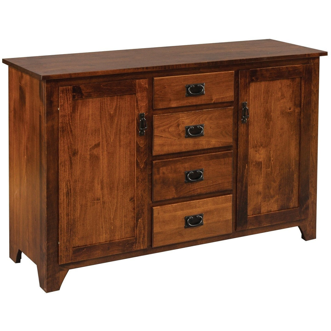 QW Amish Burkholder 3 Door Buffet HIEK-BMB3