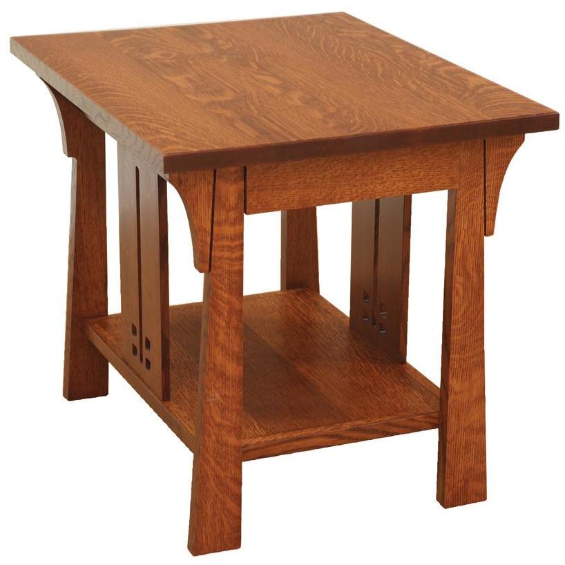 QW Amish Cantebury End Table