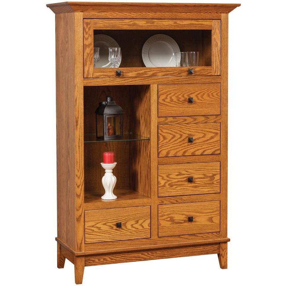 QW Amish Canterbury Cabinet