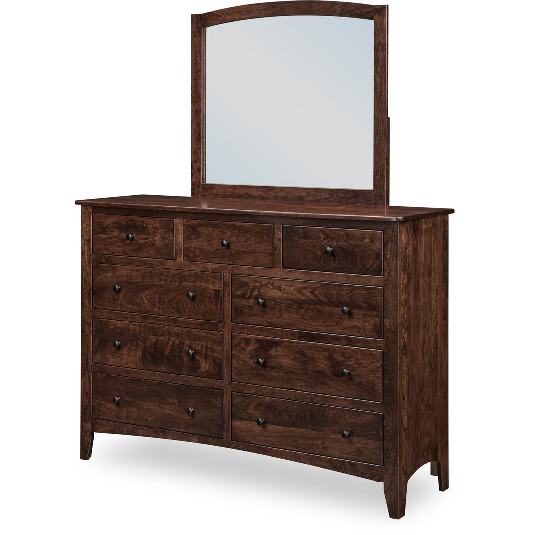 QW Amish Carlston Tall Dresser w/ Optional Mirror