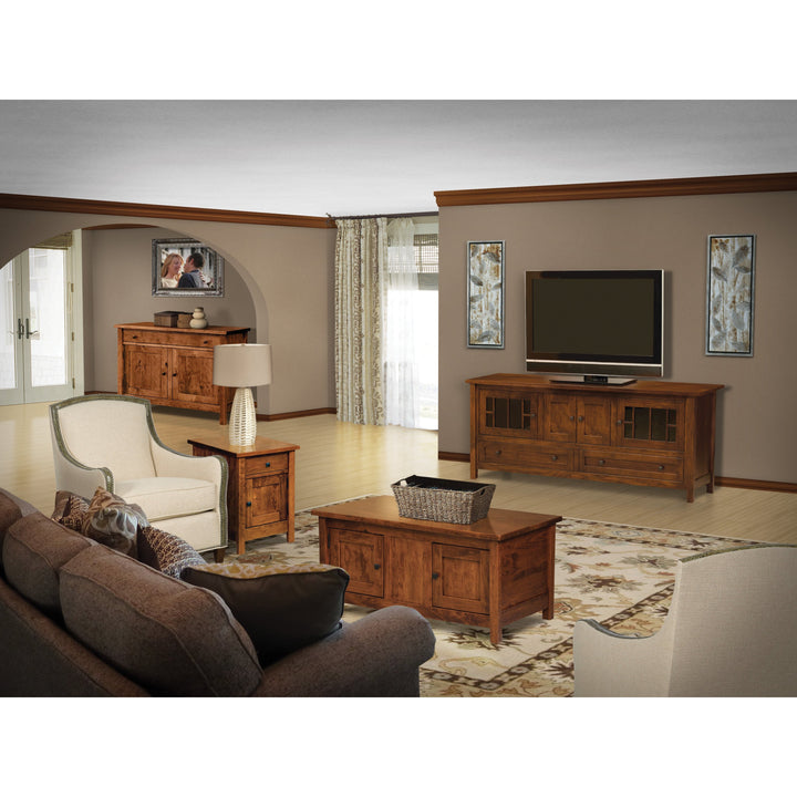 QW Amish Centennial 72" Media Console