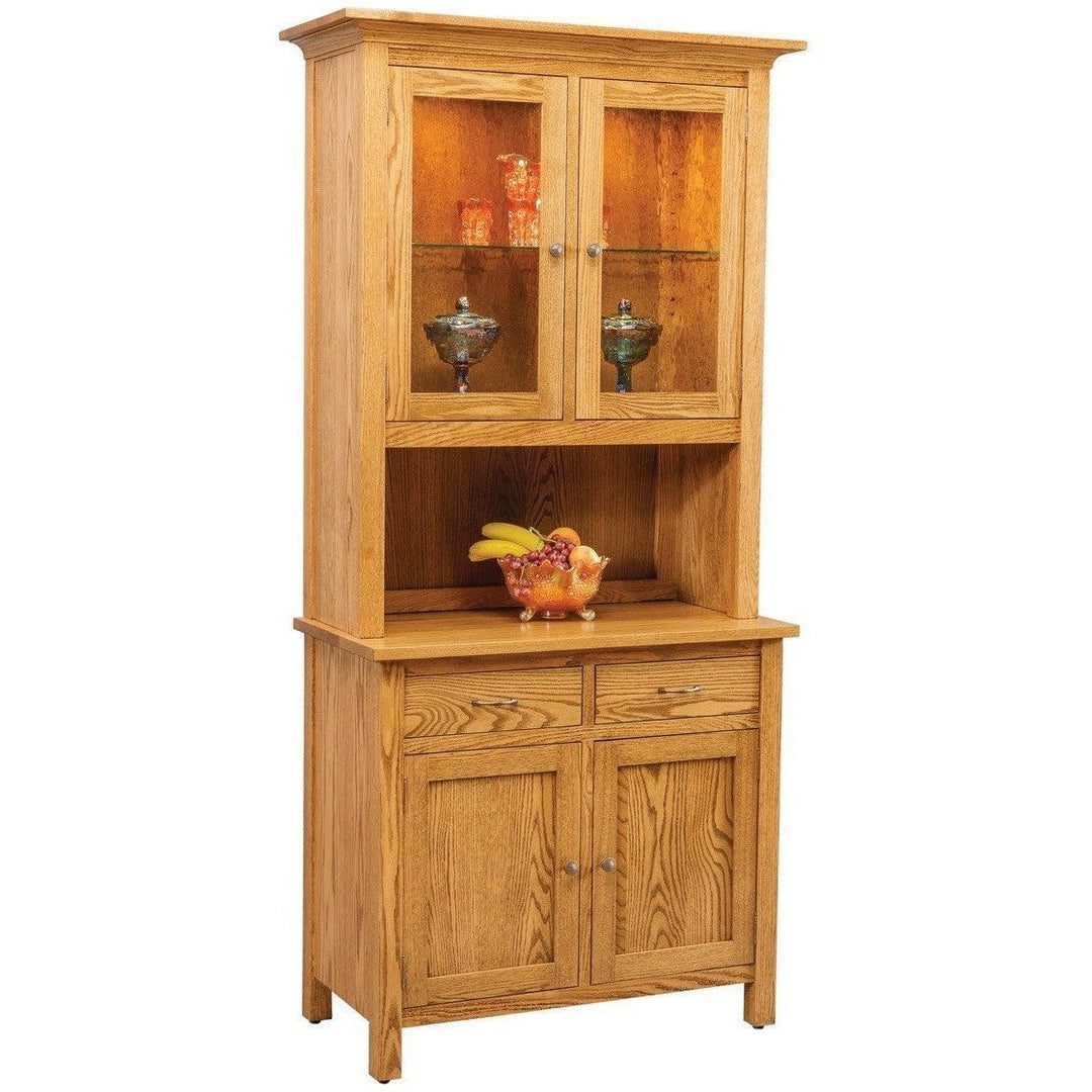 QW Amish Centre Collection 2 Door Hutch