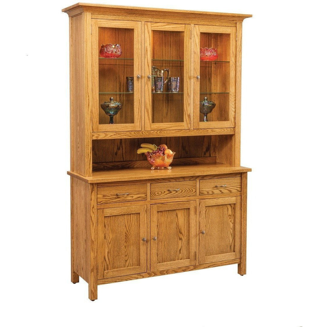 QW Amish Centre Collection 3 Door Hutch