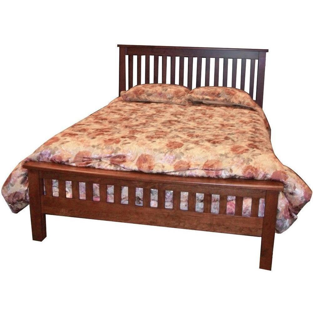 QW Amish Classic Shaker Slat Bed