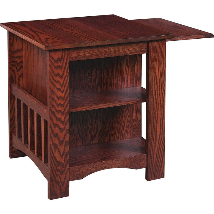 QW Amish Combo End Table