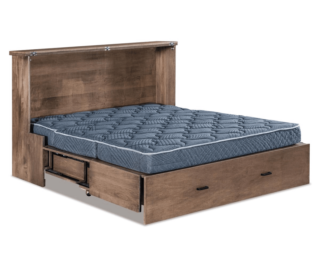 QW Amish Concord Murphy Cabinet Bed