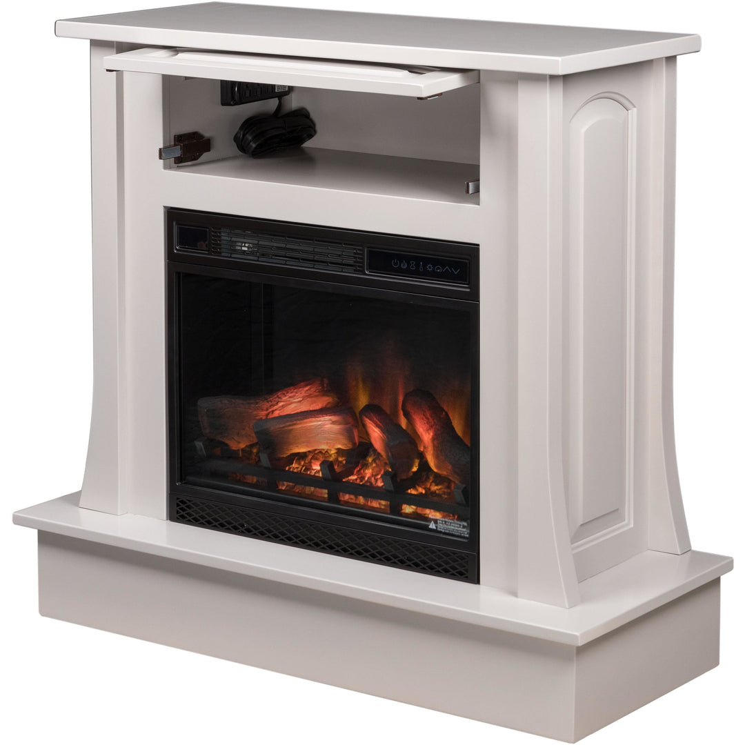 QW Amish Conrad Fireplace CPOR-CRFPE-23